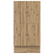 vidaXL Storage Bed Frame Artisan Oak 120x190 cm