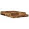 vidaXL Storage Bed Frame Old Wood 140x190 cm