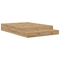 vidaXL Storage Bed Frame Artisan Oak 135x190 cm