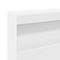 vidaXL Bookcase Bed White 160x200 cm Engineered Wood