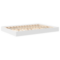vidaXL Bookcase Bed White 160x200 cm Engineered Wood