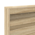 vidaXL Bookcase Bed Sonoma Oak 160x200 cm Engineered Wood