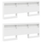 vidaXL Bookcase Bed White 180x200 cm Engineered Wood