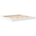 vidaXL Bookcase Bed White 180x200 cm Engineered Wood