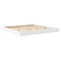 vidaXL Bookcase Bed White 180x200 cm Engineered Wood