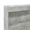 vidaXL Bookcase Bed Concrete Grey 75x190 cm Engineered Wood