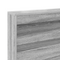 vidaXL Bookcase Bed Grey Sonoma 75x190 cm Engineered Wood
