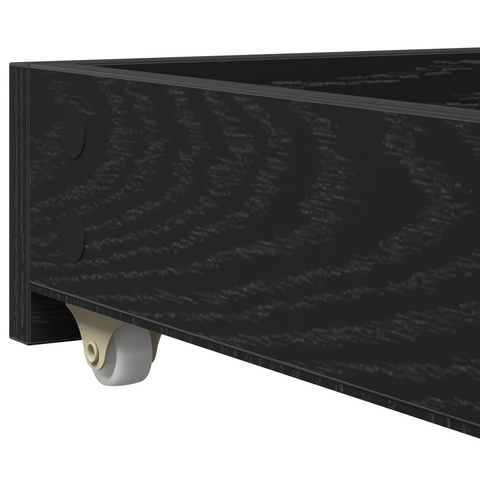 vidaXL Day Bed with Drawers Concrete Grey 90x200 cm Engineered Wood