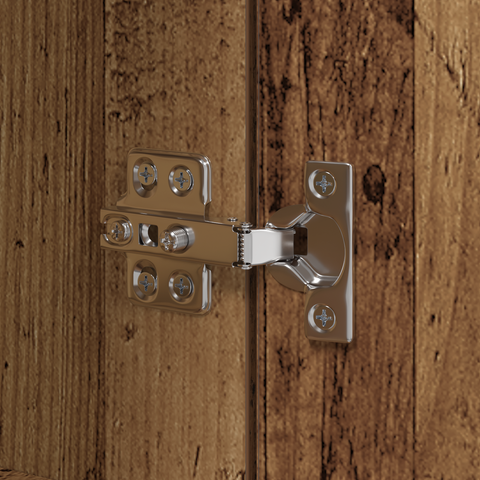 vidaXL Kitchen Cabinet Old Wood 60x50x180 cm Engineered Wood