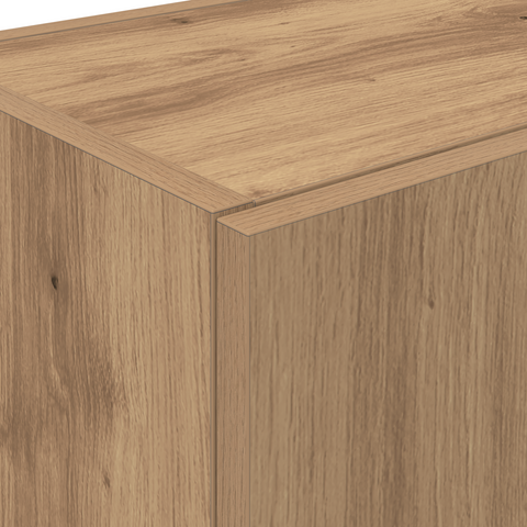 vidaXL Kitchen Cabinet Artisan Oak 60x50x180 cm Engineered Wood