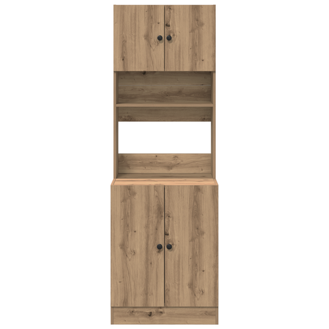 vidaXL Kitchen Cabinet Artisan Oak 60x50x180 cm Engineered Wood
