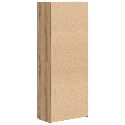 vidaXL Office Cabinet Set of 2 Artisan oak Engineered wood
