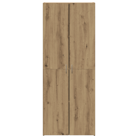 vidaXL Office Cabinet Set of 2 Artisan oak Engineered wood