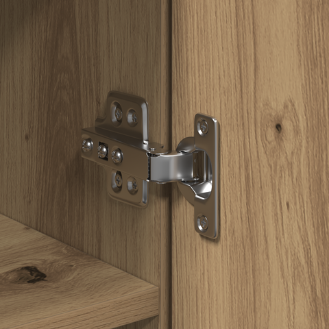 vidaXL Highboard Artisan Oak 80x35x180 cm Engineered Wood