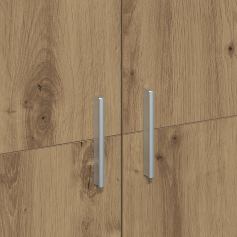 vidaXL Highboard Artisan Oak 80x35x180 cm Engineered Wood