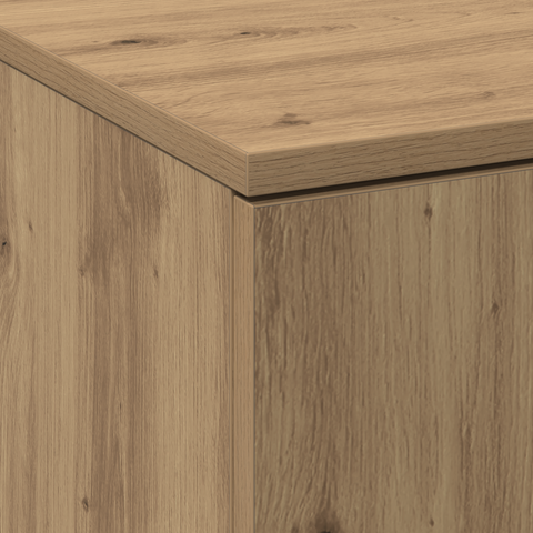 vidaXL Highboard Artisan Oak 60x35x180 cm Engineered Wood