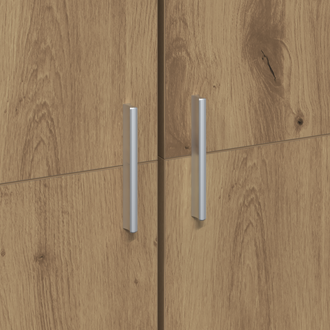 vidaXL Highboard Artisan Oak 60x35x180 cm Engineered Wood