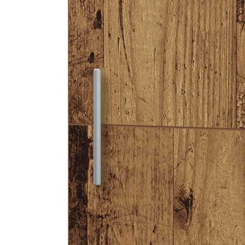 vidaXL Highboard Old Wood 45x42.5x185 cm Engineered Wood