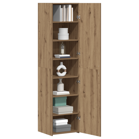 vidaXL Highboard Artisan Oak 45x42.5x185 cm Engineered Wood