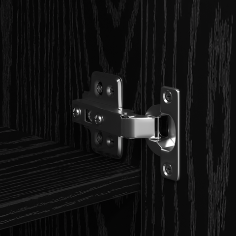 vidaXL Highboard Black Oak 70x42.5x185 cm Engineered Wood