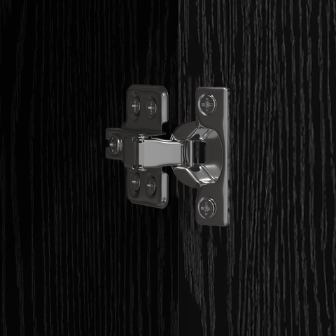 vidaXL Highboard Black Oak 40x42.5x185 cm Engineered Wood