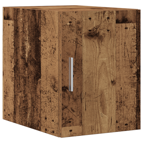 vidaXL Slim Storage Cabinet Old Wood 30x42.5x225 cm Engineered Wood