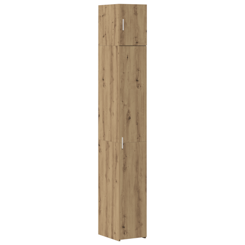 vidaXL Slim Storage Cabinet Artisan Oak 30x42.5x225 cm Engineered Wood