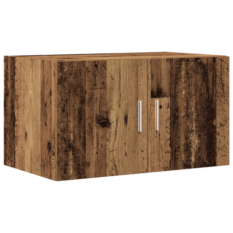 vidaXL Storage Cabinet Old Wood 70x42.5x225 cm Engineered Wood