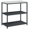 vidaXL with Shelf with Storage with Door Adjustable 2 pcs Anthracite Cold-rolled steel
