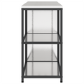 vidaXL with Shelf with Storage with Door Adjustable 2 pcs Stainless steel
