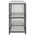 vidaXL with Shelf with Storage with Door Adjustable 2 pcs Galvanised steel