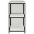 vidaXL Kitchen Storage Set with Shelf with Storage with Door Adjustable 2 pcs White 150 x 50 x 92 cm