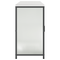 vidaXL Kitchen Storage Set with Shelf with Storage with Door 3 pcs Sliver 210 x 50 x 92 cm