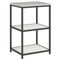 vidaXL Kitchen Storage Set with Shelf with Storage with Door Adjustable 2 pcs White Cold-rolled steel