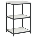 vidaXL with Shelf Other with Storage with Door 3 pcs White Cold-rolled steel