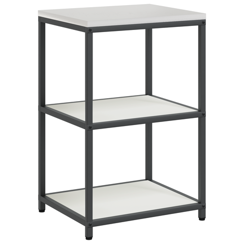 vidaXL with Shelf Other with Storage with Door 3 pcs White Cold-rolled steel