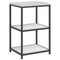 vidaXL with Shelf Other with Storage with Door 3 pcs White Cold-rolled steel