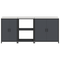 vidaXL with Shelf Other with Storage with Door 3 pcs Anthracite Cold-rolled steel