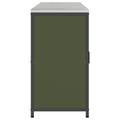 vidaXL with Shelf Other with Storage with Door 3 pcs Olive Green Cold-rolled steel