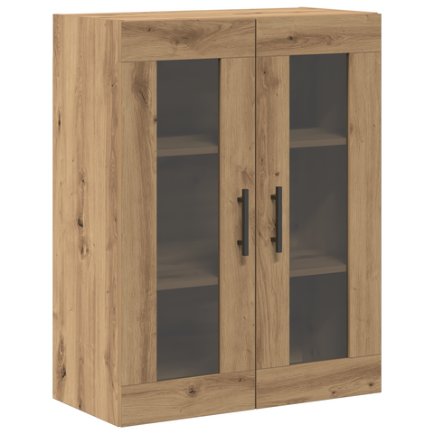 vidaXL Highboard Artisan oak Two-piece set Engineered wood