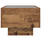 vidaXL Storage Cabinet Old wood 40 x 40 x 30 cm Engineered wood, Glass