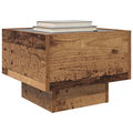 vidaXL Storage Cabinet Old wood 40 x 40 x 30 cm Engineered wood, Glass