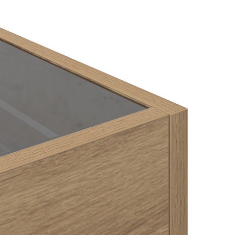 vidaXL Storage Cabinet Artisan oak 40 x 40 x 30 cm