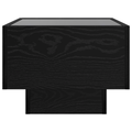 vidaXL Storage Cabinet Black oak 40 x 40 x 30 cm