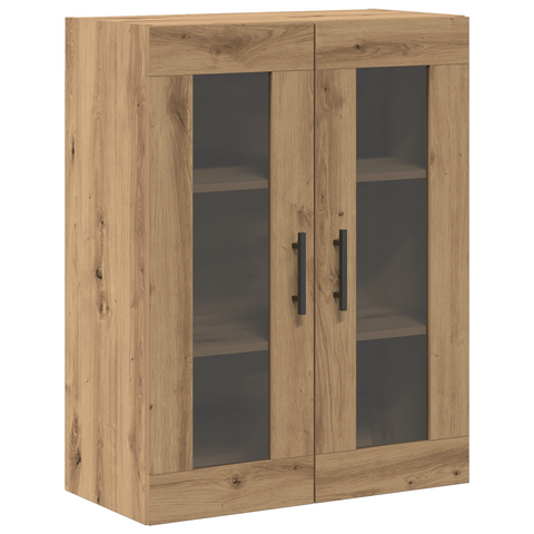 vidaXL Wall Mounted Cabinets 2 pcs Artisan Oak 69.5x34x90 cm Engineered Wood