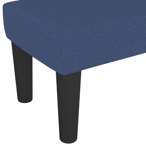 vidaXL Bench Blue 70x30x30 cm Fabric