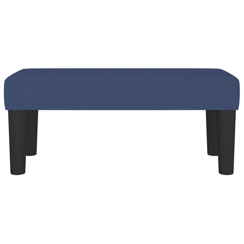 vidaXL Bench Blue 70x30x30 cm Fabric