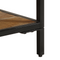 vidaXL Bedside Cabinet 40x35x50 cm Solid Wood Rough Mango