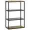 vidaXL Bookcase 70x35x110 cm Solid Wood Rough Mango