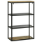vidaXL Bookcase 70x35x110 cm Solid Wood Rough Mango